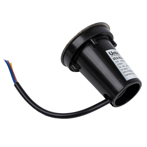 ULU-B13A-3W-2700K IP67 GREY Светильник светодиодный тротуарный, Архитектурный встраиваемый, Теплый белый свет 2700К, Корпус серый, TM Uniel - фото 5