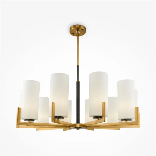 Подвесной светильник Fortano E27х10 (Черный и Латунь) - фото 9