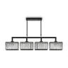Люстра FR5473PL-04B Моэд / Moed E27x4 (Черный) FR5473PL-04B - фото 8