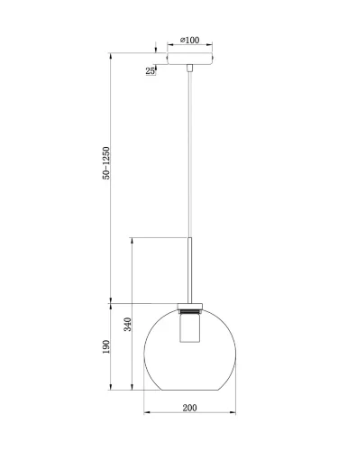 Подвесной светильник Freya FR8002PL-01B (Черный) FR8002PL-01B - фото 14