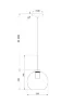 Подвесной светильник Freya FR8002PL-01B (Черный) FR8002PL-01B - фото 17