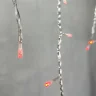 Гирлянда Бахрома 3,1 x 0,5 м Красная 220В, 150 LED, Провод Прозрачный ПВХ, IP54. Фото 3.