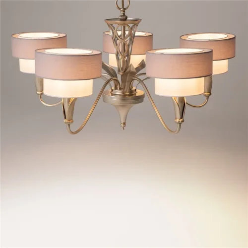 Подвесной светильник Lillian E14х5 (Бронза) - фото 8