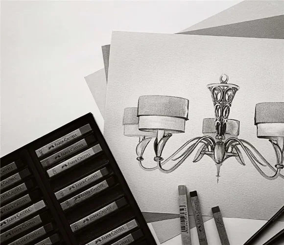 Подвесной светильник Lillian E14х5 (Бронза) - фото 11