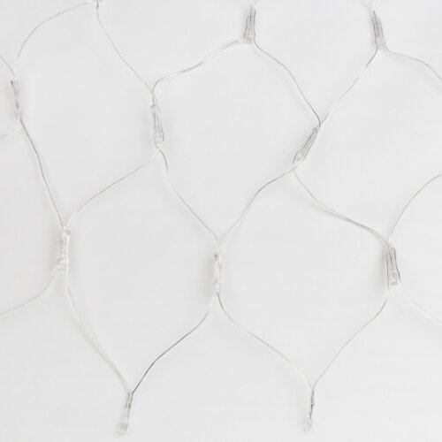 ULD-N2520-240-STA WHITE IP20 Сетка светодиодная, 240 светодиодов, 2.5х2 м, белая, IP20, провод прозрачный - фото 1