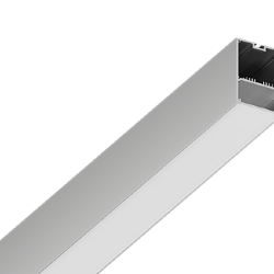 Подвесной/накладной алюминиевый профиль Design LED LS 4970, 2500 мм, анодированный, LS.4970-R 010370