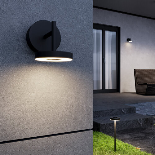 Светильник садово-парковый светодиодный Verano черный - Фото 3