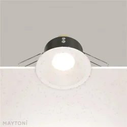 Встраиваемый светильник Zoom GU10 1x10Вт IP 65 (Белый)