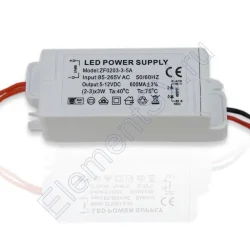 Светодиодный драйвер LED10-600-BO LD51 (220V, 9W, 6-11V, 600mA, без строб-эффекта)