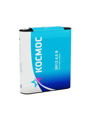 Элемент питания солевой 'квадрат' 3R12 КОСМОС KOC3R12 - фото