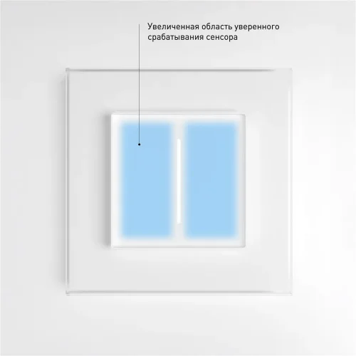 Умный сенсорный диммер (белый) W3443101 - фото 6