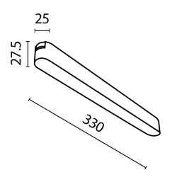 Трековый светильник Базис / Basis Radity 4000K 16Вт 120° (Черный) TR080-1-18W4K-B