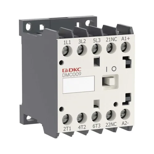 Миниконтактор YON DMC009 9A 4кВт AC3 3P кат. 220В AC 1НО YON DMC009-3C10A230 - фото