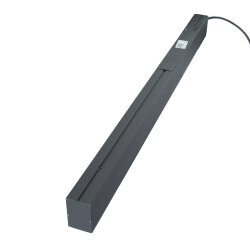 ULO-K10D 52W-5000K-L120-H IP40 BLACK Светильник линейный светодиодный подвесной, Белый свет 5000K, 7280 Лм, Алюминий, Цвет черный, TM Uniel