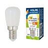 LED-Y25-4W-3000K-E14-FR-Z Лампа светодиодная для холодильников, матовая, Теплый белый свет 3000K, Картон, TM Volpe - фото 2