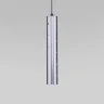 Подвесной светодиодный светильник 50214/1 LED хром - фото