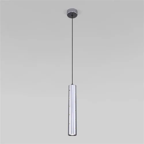 Подвесной светодиодный светильник 50214/1 LED хром - фото 2