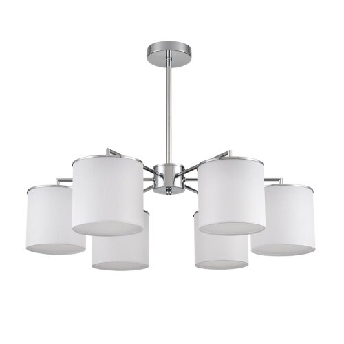 Люстра на штанге «LUMION» 6591/6, серия: SUNTORI (крепление на планке). Фото 1.