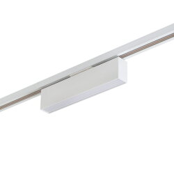 Трековый светильник IP 20, 10 Вт, LED 3000, белый, алюминий, Denkirs DK6430-WH