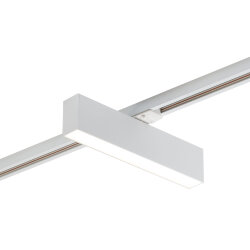 Трековый светильник IP 20, 10 Вт, LED 3000, белый, алюминий, Denkirs DK6430-WH