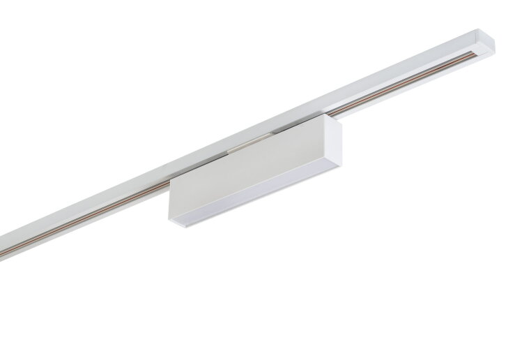 DK6430-WH Трековый светильник IP 20, 10 Вт, LED 3000, белый, алюминий. Фото 3