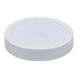 ULM-Q241 12W-4000K WHITE Светильник светодиодный накладной круглый, Белый свет 4000К, Корпус белый