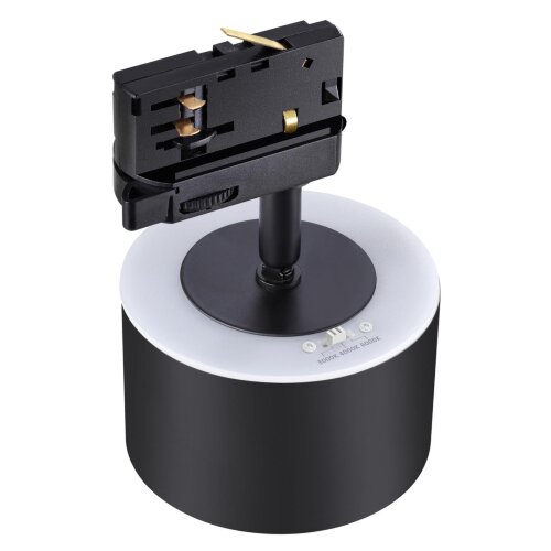 Светильник трехфазный трековый светодиодный с переключателем цветовой температуры «Novotech» 358977, серия: GIRO. Фото 3.