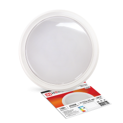 Светильник светодиодный СПБ-2-КРУГ 10Вт 230В 6500К 800Лм 155мм белый IN HOME