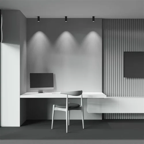 Потолочный светильник FOCUS LED 4000K 1x12Вт 50° Dim Triac (Черный) - фото 11