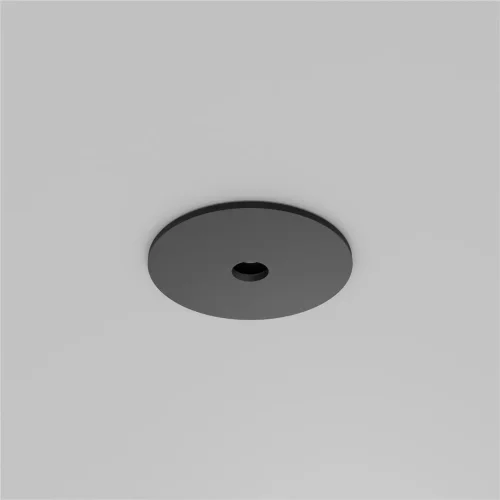 Встраиваемая потолочная чаша для вертикального шинопровода (Черный) TRA234RCB-B - фото 3