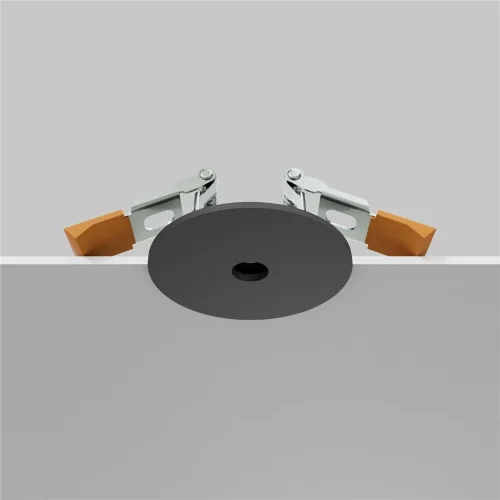 Встраиваемая потолочная чаша для вертикального шинопровода (Черный) TRA234RCB-B - фото 5