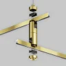 Подвес тросовый Hang двойной Flarity латунь (Латунь) - фото 4
