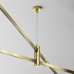 Подвес тросовый Hang двойной Flarity латунь (Латунь) TRA157SW-D1-BS