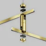 Подвес тросовый Hang двойной Flarity латунь (Латунь) TRA157SW-D1-BS - фото 2