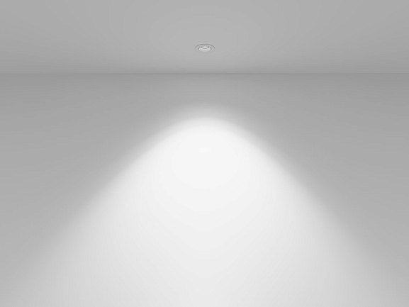 'Светильник светодиодный потолочный встраиваемый наклонный, серия DL-KZ, Белый, 18Вт, IP20, Нейтральный белый (4000К), KZ-2-DLW-18-NW. Фото 2