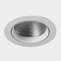 'Светильник светодиодный потолочный встраиваемый наклонный, серия DL-KZ, Белый, 18Вт, IP20, Нейтральный белый (4000К), KZ-2-DLW-18-NW 019398