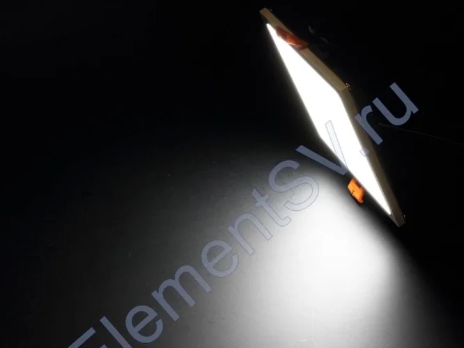 Светодиодный светильник MBD-101 MB18 (16W, square, white) - фото.