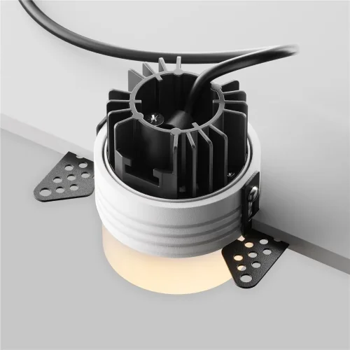 Встраиваемый светильник Nude 3000K 12Вт 180° IP 20 (Белый) - фото 6