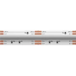 Светодиодная лента Ultra 24В COB 14Вт/м RGB 5м IP 20 201217 (Белый)