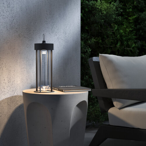 Переносной уличный светильник светодиодный Ritz черный - Фото 3