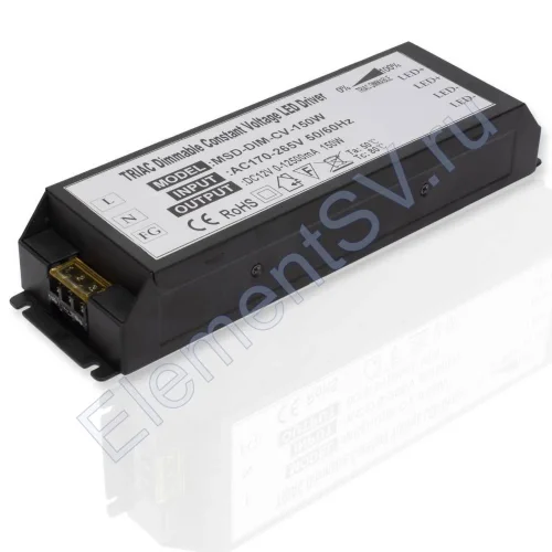 Блок питания диммируемый TR151 12V 150W 12.5A TRIAC - фото.