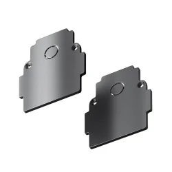 Заглушка торцевая 2шт Gravity встраиваемый черный (Черный)