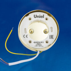 GX53-FT GOLD 10 PROM Светильник накладной, Корпус золото, Картон.