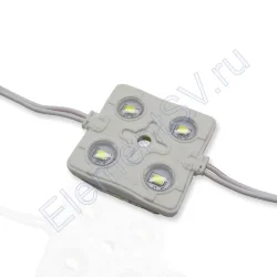 Светодиодный модуль квадратный 2835-4 М394 (1,44W, 12V, White)