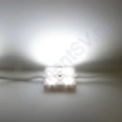 Светодиодный модуль квадратный 2835-4 М394 (1,44W, 12V, White)