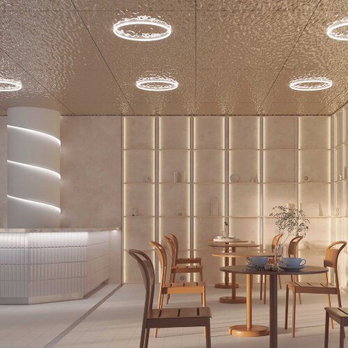 Светодиодная лента COB-S-X480-8mm 24V Warm2700 (6 W/m, IP20, 5m) (Arlight, боковое свечение) - фото 4