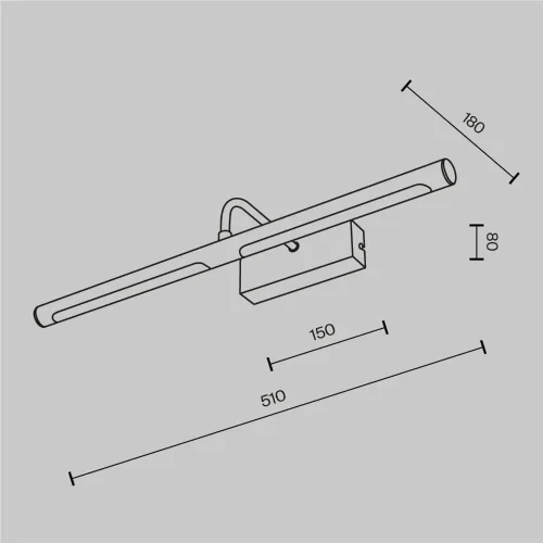 Подсветка Twinkle 2700K 12Вт (Латунь) - фото 6