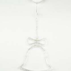 ULD-H1620-010-STA-3AAA WARM WHITE IP20 BELL Фигура светодиодная Колокольчик на батарейках 3AAA не в-к, 16х20см, Подвесная, 10 светодиодов, Теплый белый свет, Провод прозрачный, TM Uniel