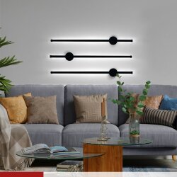 Светильник светодиодный ESTETIKA ART-80B-40BL 15Вт 230В 4000K 1050Лм 800х60x98 черный IN HOME