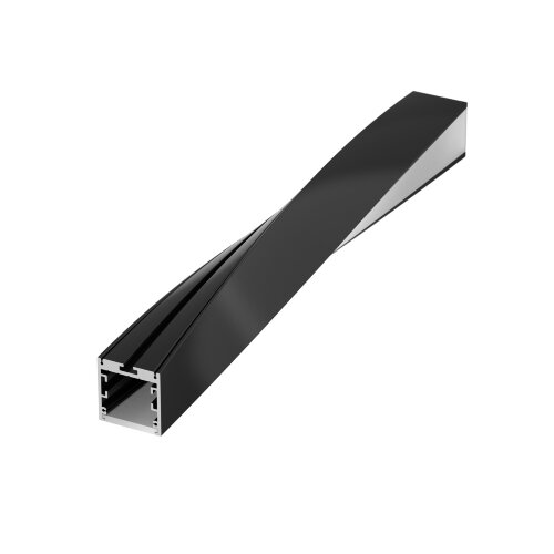 Профиль SL-ARC-3535-TWIST90L-400 BLACK (Arlight, Алюминий) 032679 - фото 2
